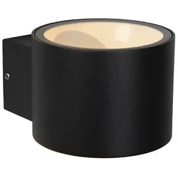 Lucide Outdoor Wandleuchte OXFORD, G9, IP54, schwarz LUC-28803/01/30