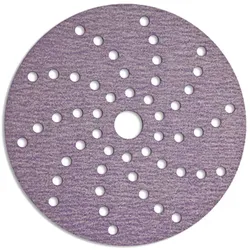 3M Hookit Kletthaftende Scheiben Purple Premium 737U, 150 mm, P150+, Multihole #51421