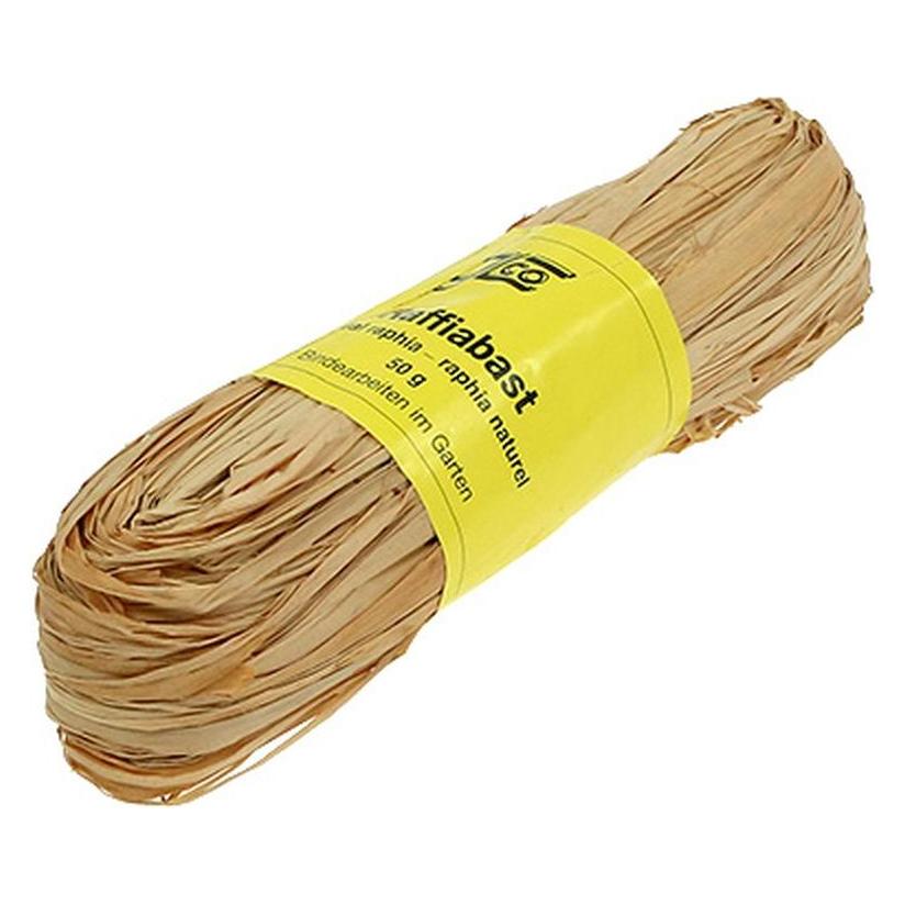 Raffiabast-Bund 50 gr natur (50x) (9010)