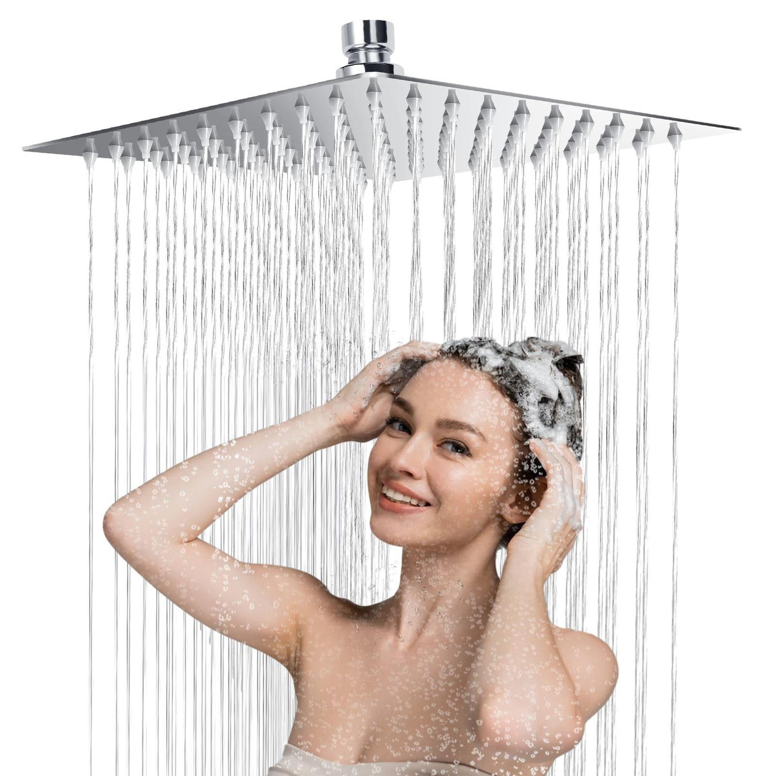 Rain Shower Hoofddouche van 30 cm in RVS