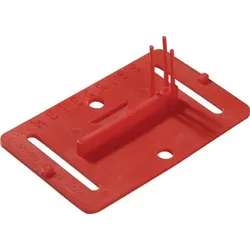 ROTHBUCHER SYSTEME Meterrissplakette RS20 für L80xB50 mm 7 g - RS20rot