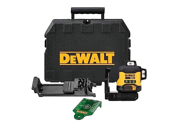 Dewalt - Niveau laser multiligne 3 x 360° compact XR 18V - faisceau vert - DCLE34031N-XJ