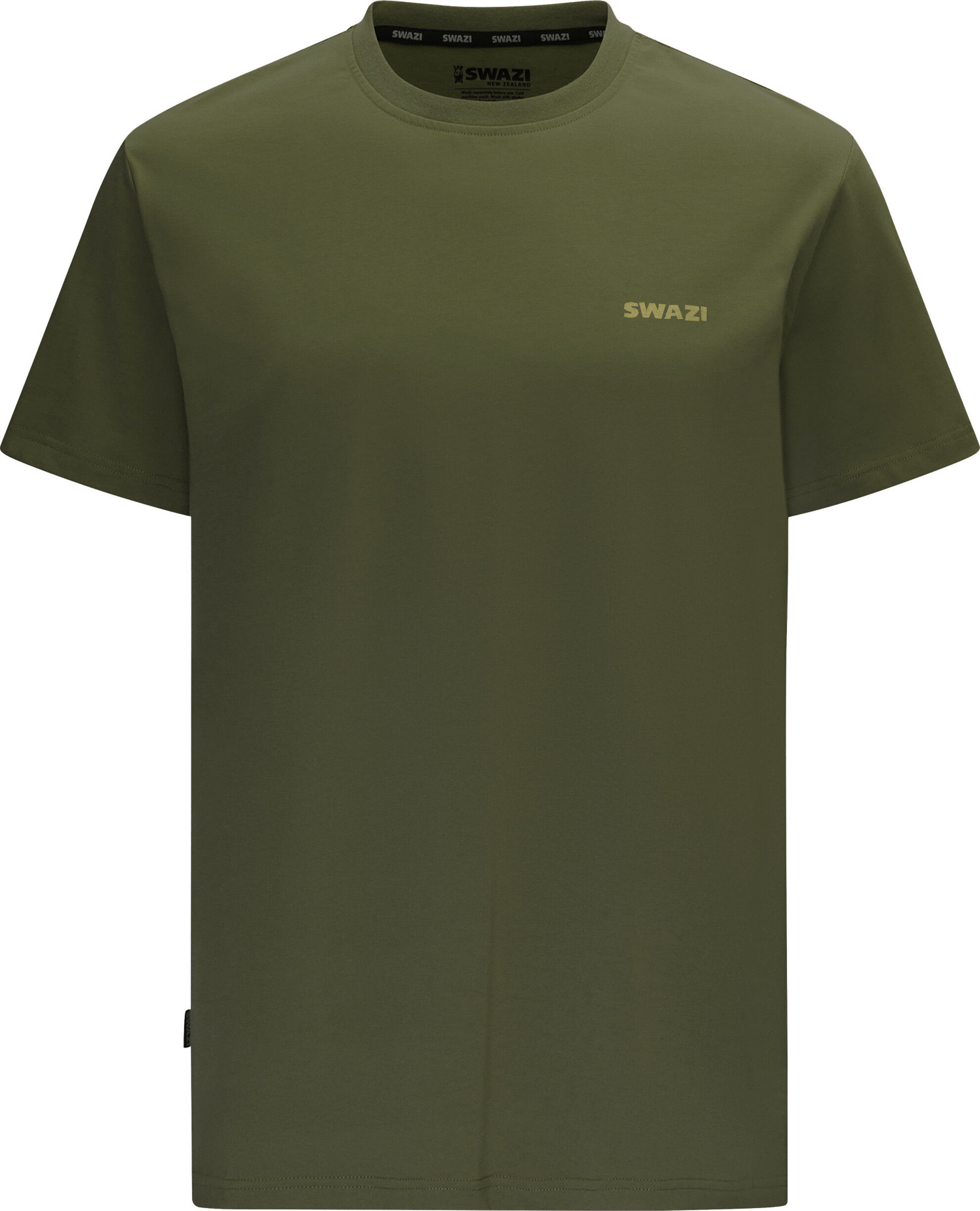 Swazi Men's Reverse Clan T-Shirt Olive XL