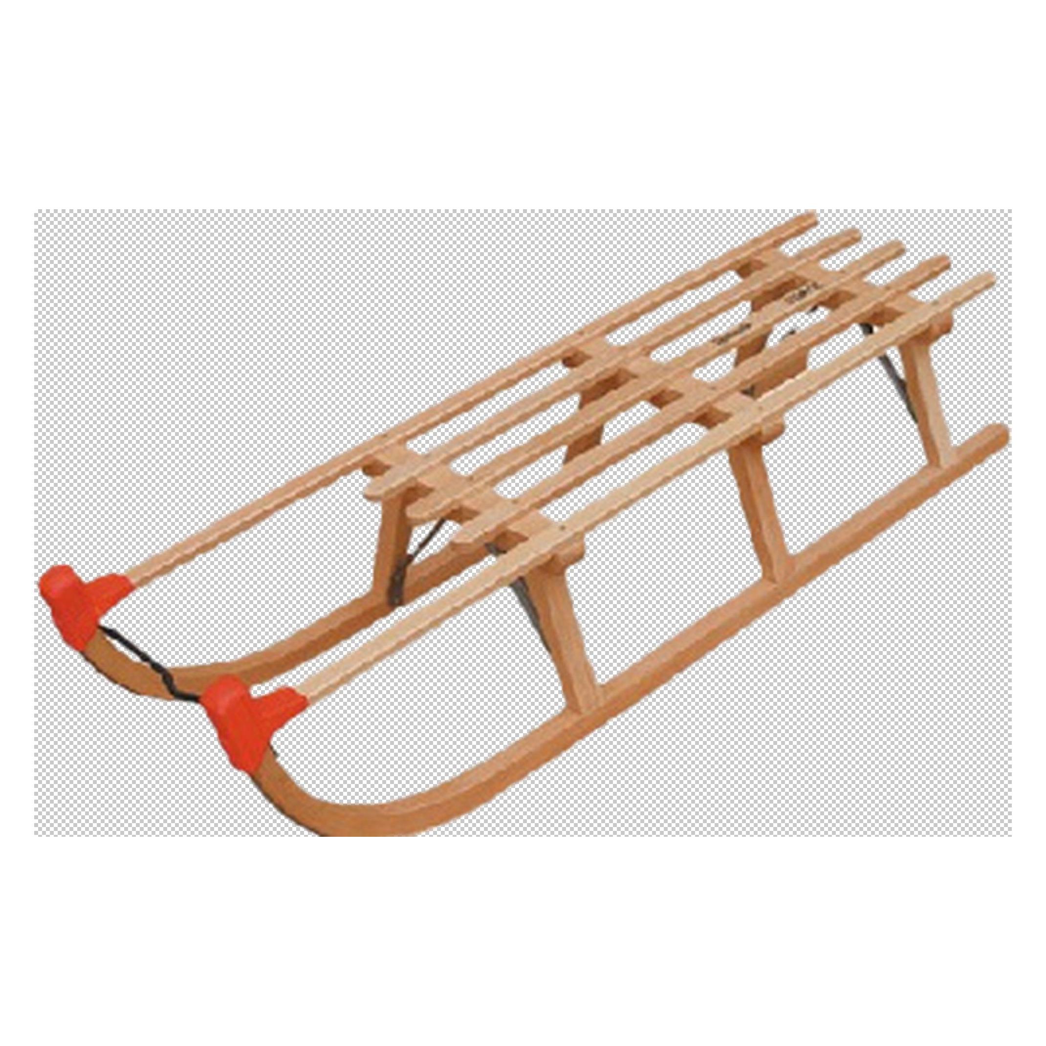 Spolnota Yaro Holzschlitten Davoser Form (110 cm, Buche) (TATRY 2/110 LATTE)