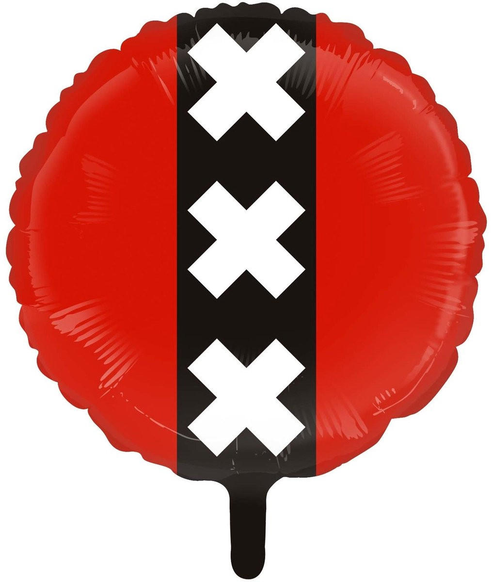 Folieballon Amsterdam 46 cm