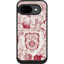Nivocase Handyhülle für Google Pixel 10a Hülle NIVOpure Case Schwarz FC Bayern München Offizielles (Google Pixel 10a), Smartphone Hülle, Schwarz