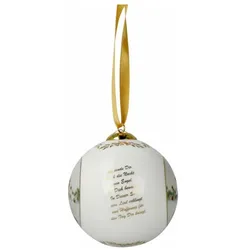 Goebel, Christbaumschmuck, Kugel Jahreskugel 2025, Porzellan, Rot, Jahresedition, 7 cm, 66501681