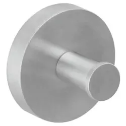 Herzbach Design iX Handtuchhaken 17.819000.1.09 Edelstahl gebürstet, Wandmontage, Ausladung 32 mm