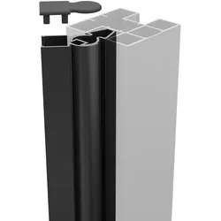 Fiberdeck BOSTON Alu Eckprofil variabel für Pfosten L-200cm RAL9005