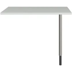 Germania-Werke Eckverbindung höhenverstellbar (mechanisch) »Profiline II« grau, 80x80 cm