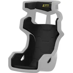 Sabelt SRX-1 Pads Kit, Ersatzpolster, 20-mm-Schaumstoff, für SRX-1 - deep black, Zubehör Gaming Möbel, Schwarz