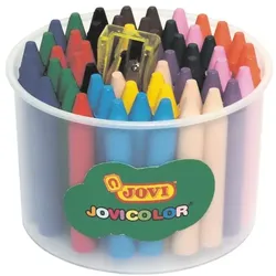 JOVI 60er-Pack Wachsmalstifte »JOVIcolor« inkl. Anspitzer