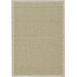 Carpetsale24 In- & Outdoor Teppich Wetterfest 240 x 340 cm Einfarbig Grün - Wasserfest,Flachgewebe, für Balkon, Garten, Terrasse, Küchenteppich