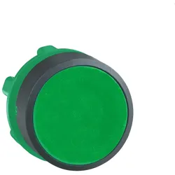 Schneider Electric ZB5AA3 Drucktaster, Frontelement, Harmony XB5, Kunststoff, 22mm, grün, unbeschriftet, tastend