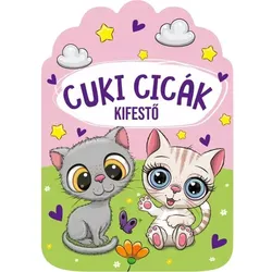 Niedliche Katzen Malbuch - auf Ungarisch