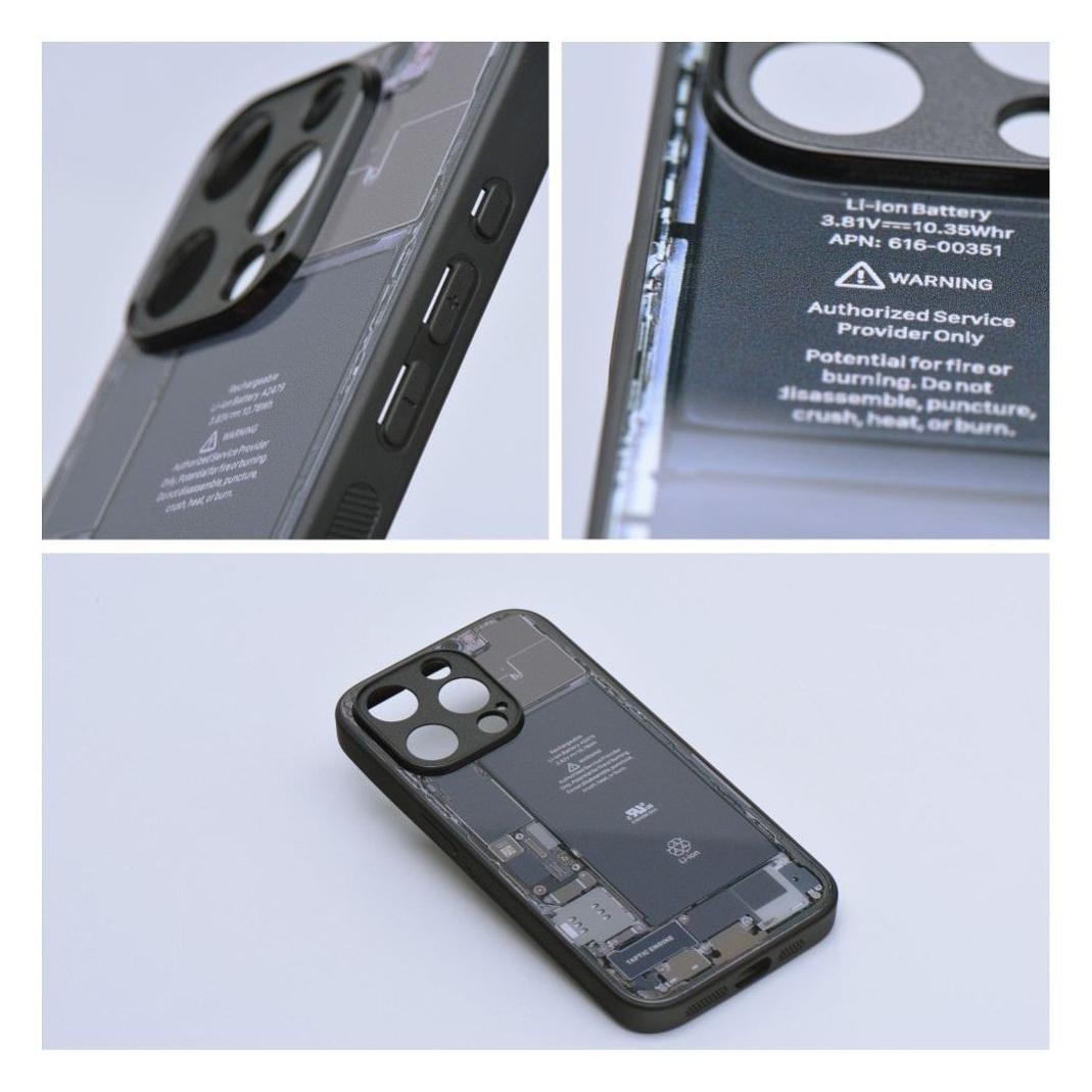 OEM Back panel cover TECH case for IPHONE XS design 1 (Apple iPhone XS) (49068459)