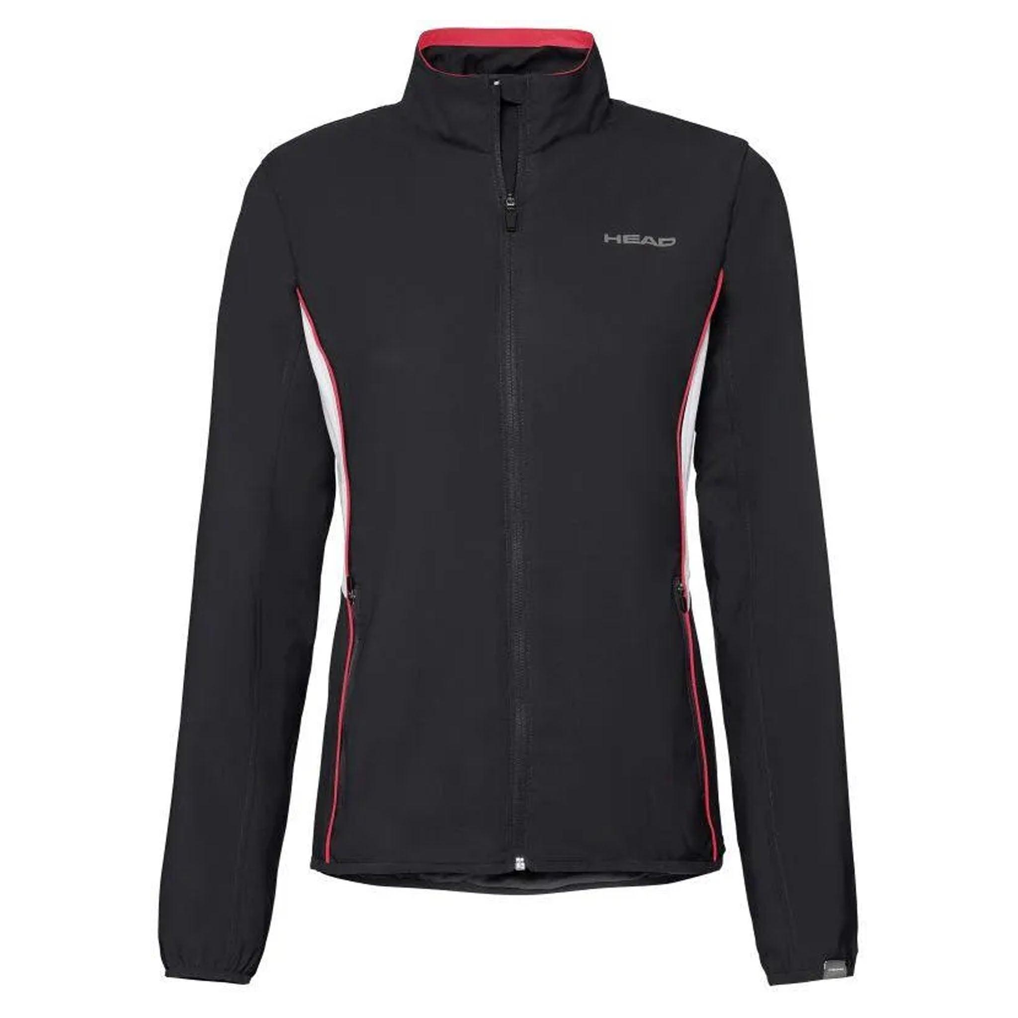 Head Club Logo Damen schwarze Jacke