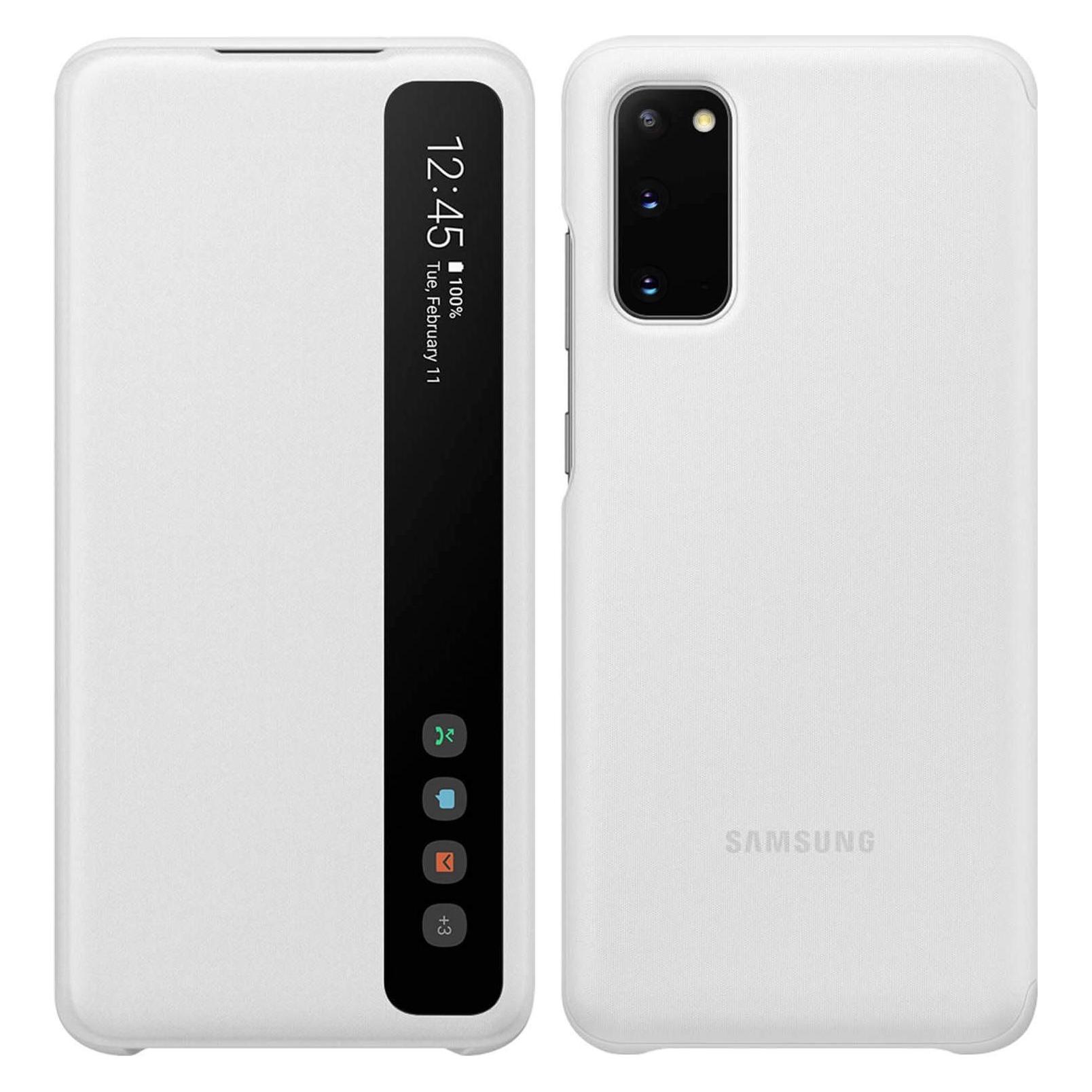 Samsung Clear View Cover (Samsung Galaxy S20+) (EF-ZG980CWEGEU)
