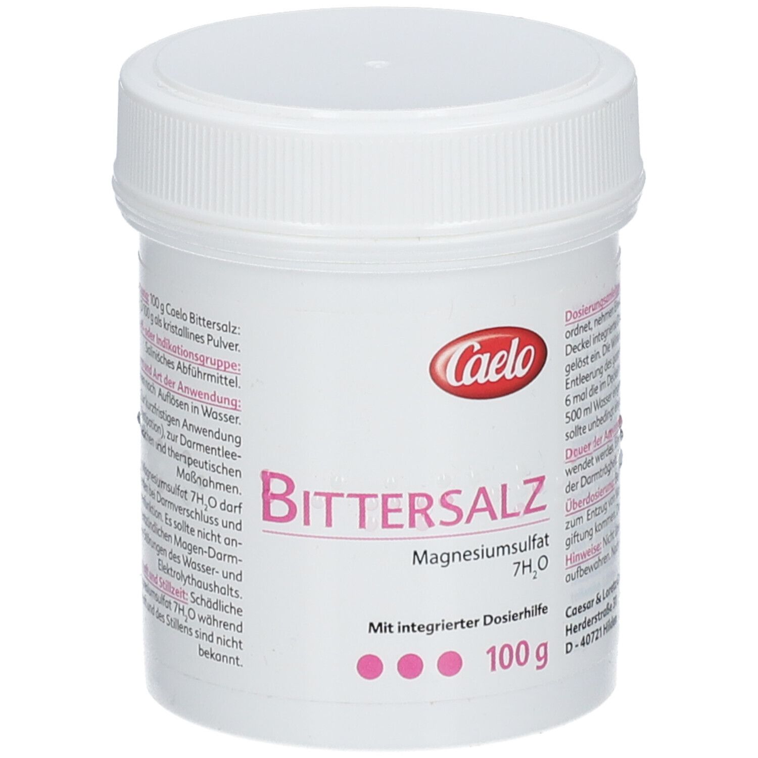 Bittersalz Caelo HV-Packung 100 g Pulver