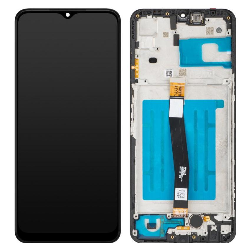 MP Display Unit für Galaxy A22 5G A226, Aftermarket, Schwarz (Display) (58015908)