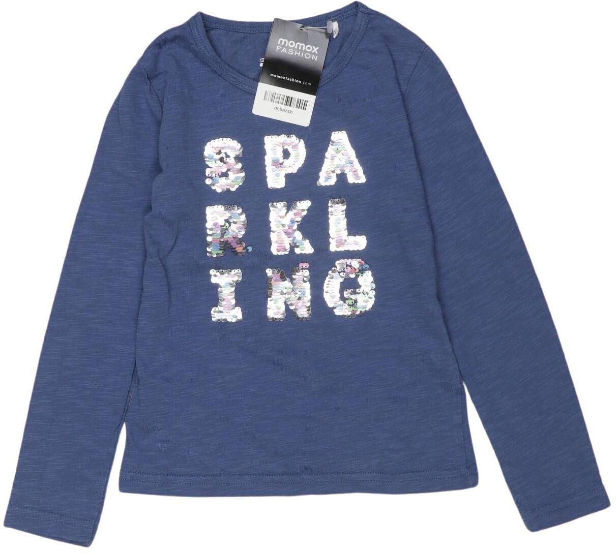 Staccato Mädchen Langarmshirt, Marineblau, Gr. EU 116, Baumwolle - Second Hand