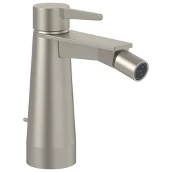 Villeroy & Boch Einhebel-Bidetarmatur Conum 49x154x147mm Brushed Nickel Matt TVB12700100064