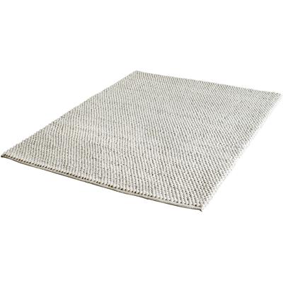 Teppich OBSESSION "My Loft 580", beige (elfenbeinfarben), B:120cm H:23mm L:170cm, Viskose, Wolle, Teppiche, Teppich, Handweb Teppich, Obermaterial: 50% Wolle, 50% Viskose, handgewebt