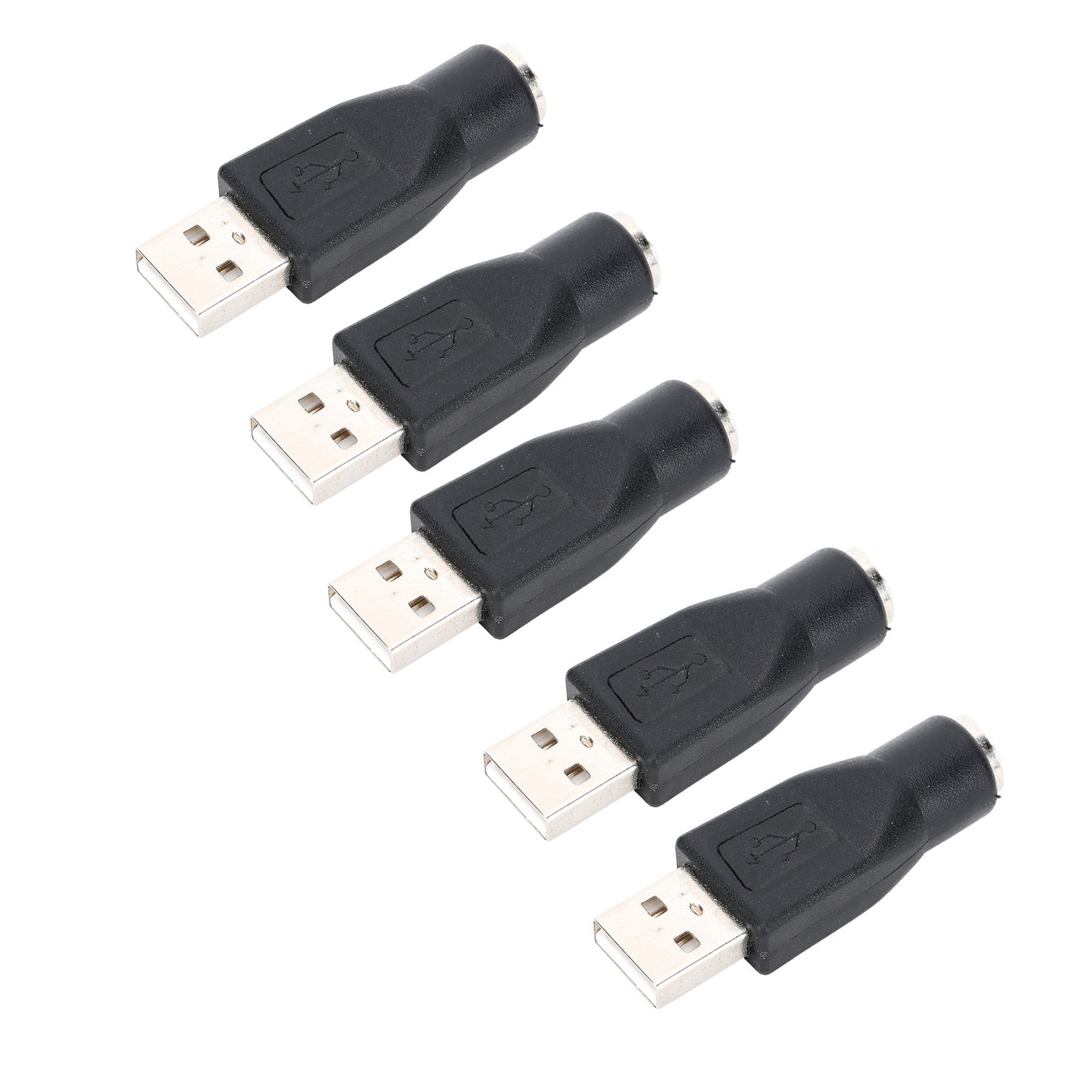 Cocosity USB naar PS/2 Adapter voor Toetsenbord en Muis (USB-man naar PS/2-vrouw)