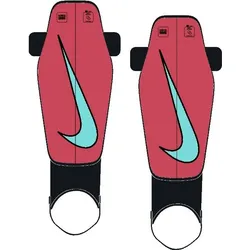 Nike Charge Schienbeinschoner Kinder rot/türkis M