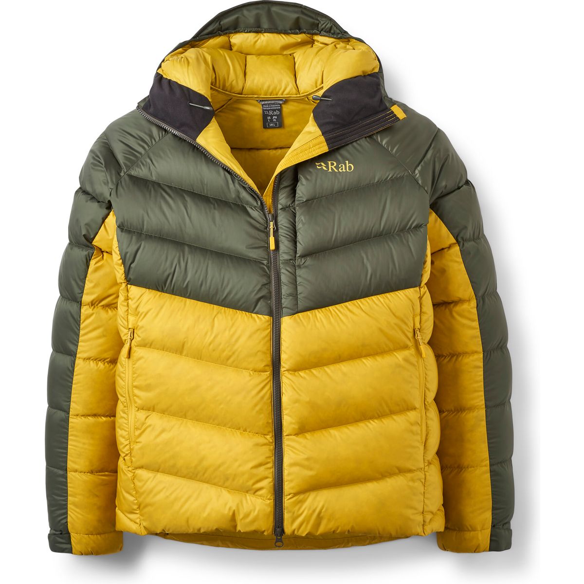 Rab Glaceon Pro Jacket army/dark pollen (ADP) S QDE-68-ADP-SML