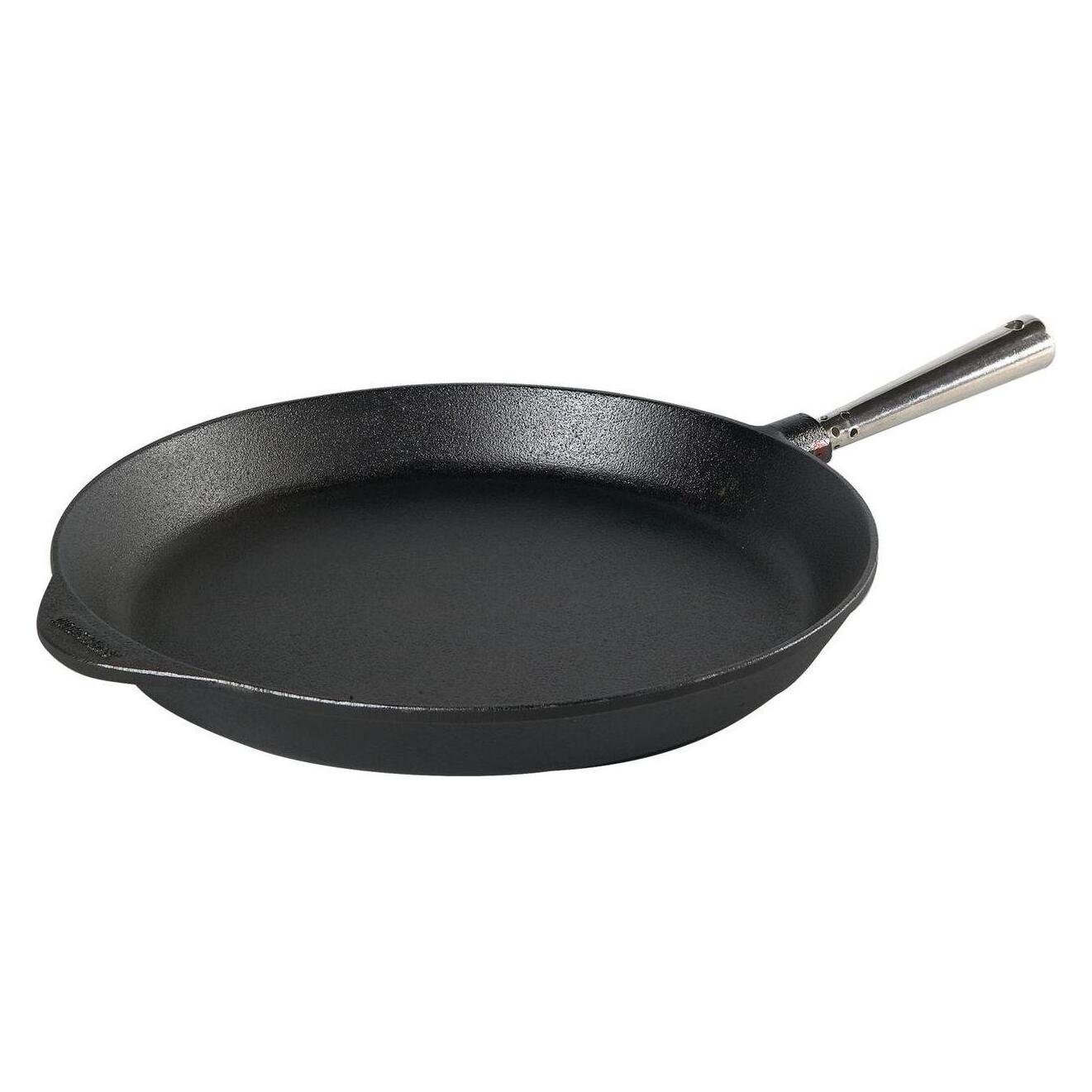 Skeppshult Gusseisen Bratpfanne XL Stahlgriff (Bratpfanne, Gusseisen, 29 x 5 cm) (0360)