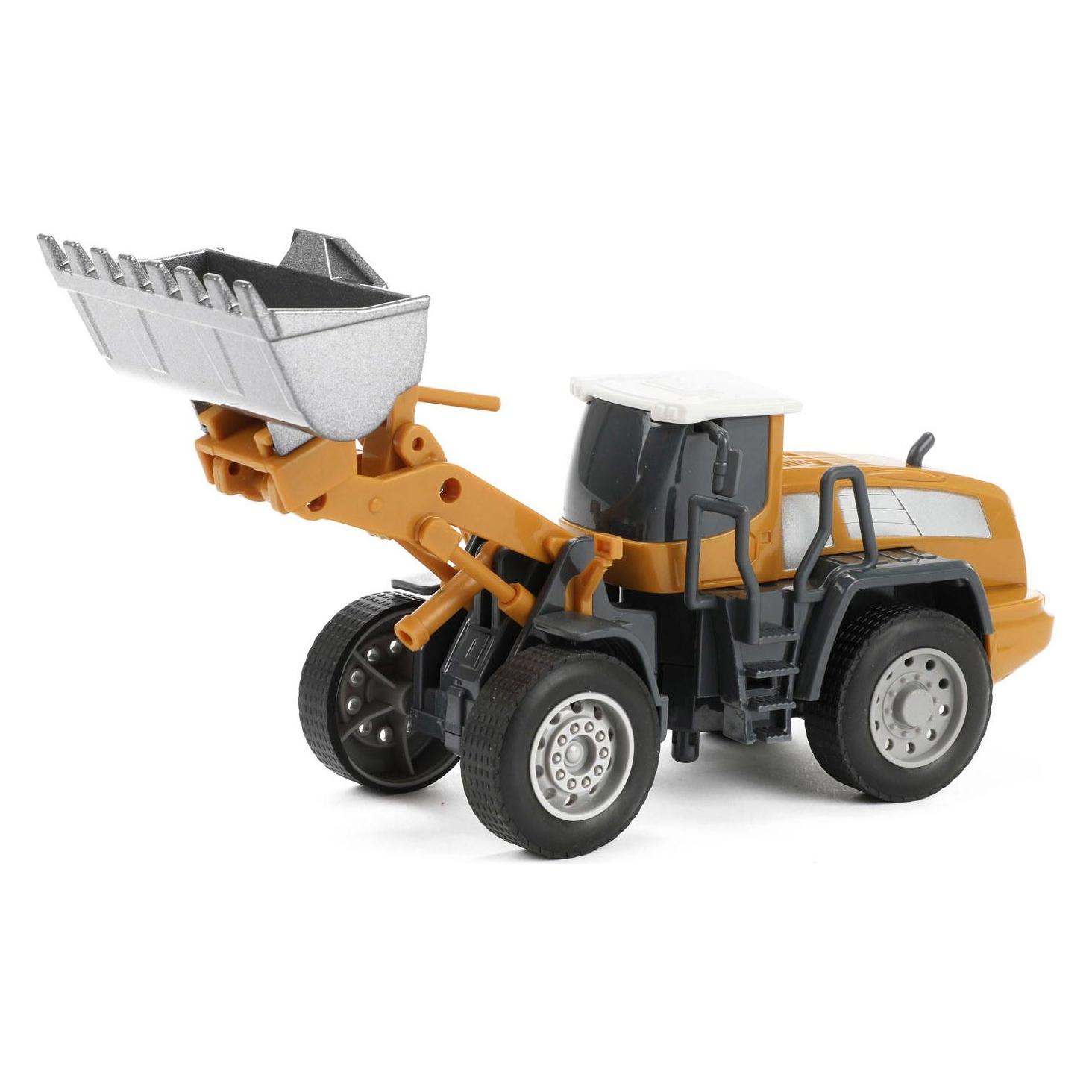 Toi-Toys METALL Baufahrzeug Radlader 1:55 (21526A)