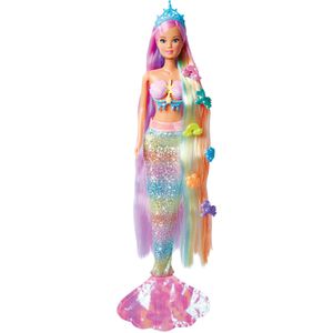 Steffi-Love Puppe Rainbow Mermaid, ab 3 Jahre, Steffi als Meerjungfrau, 29 cm