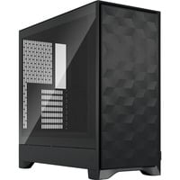 Pop 2 Air Black TG, Tower-Gehäuse schwarz, Tempered Glass