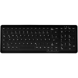 Active Key AK-C7000F-U1-B/GE (DE, Kabelgebunden), Tastatur, Schwarz
