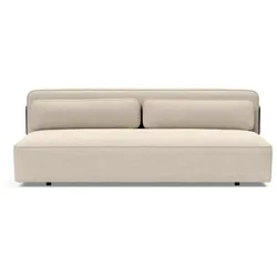 Schlafsofa Yonata Innovation Living Bezug Latte beige, Designer Emil Hojfeldt, Per Weiss, 207x70x110 cm