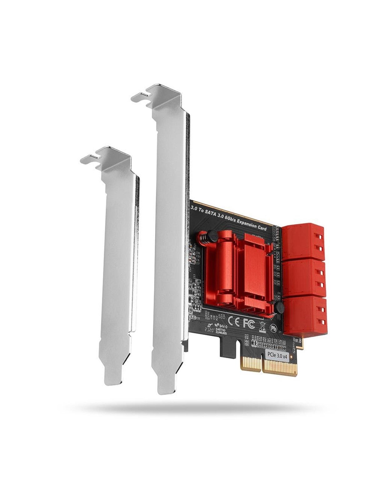 AXAGON 6 × interner SATA 6G-Port-PCIe-Controller