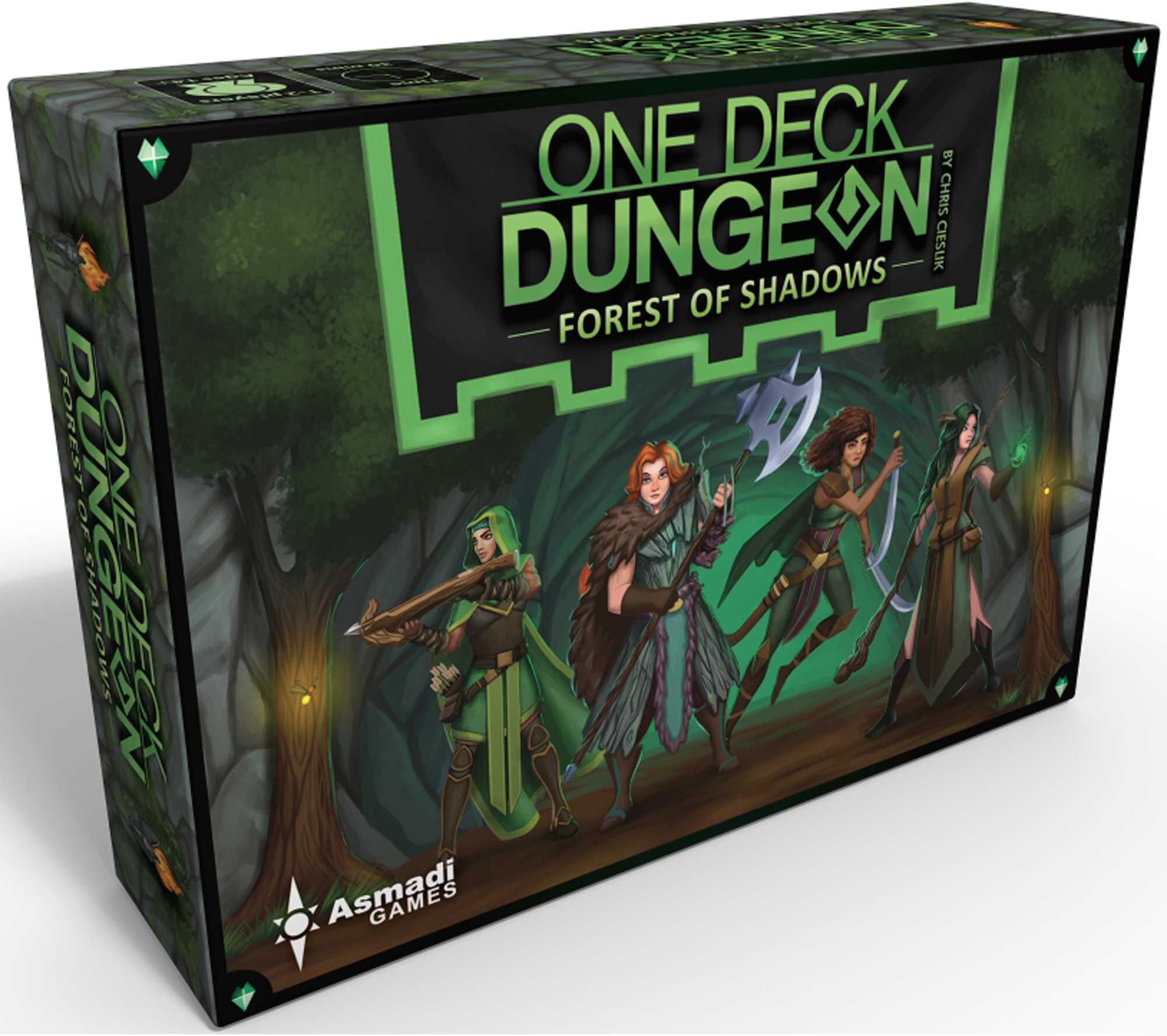 One Deck Dungeon: Forest of Shadows - Standalone Cooperative Card Game, Ages 10+, Asmadi Games