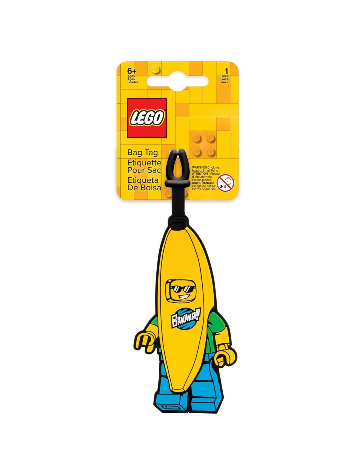 Euromic LEGO Iconic Bag Tag-Banana Guy