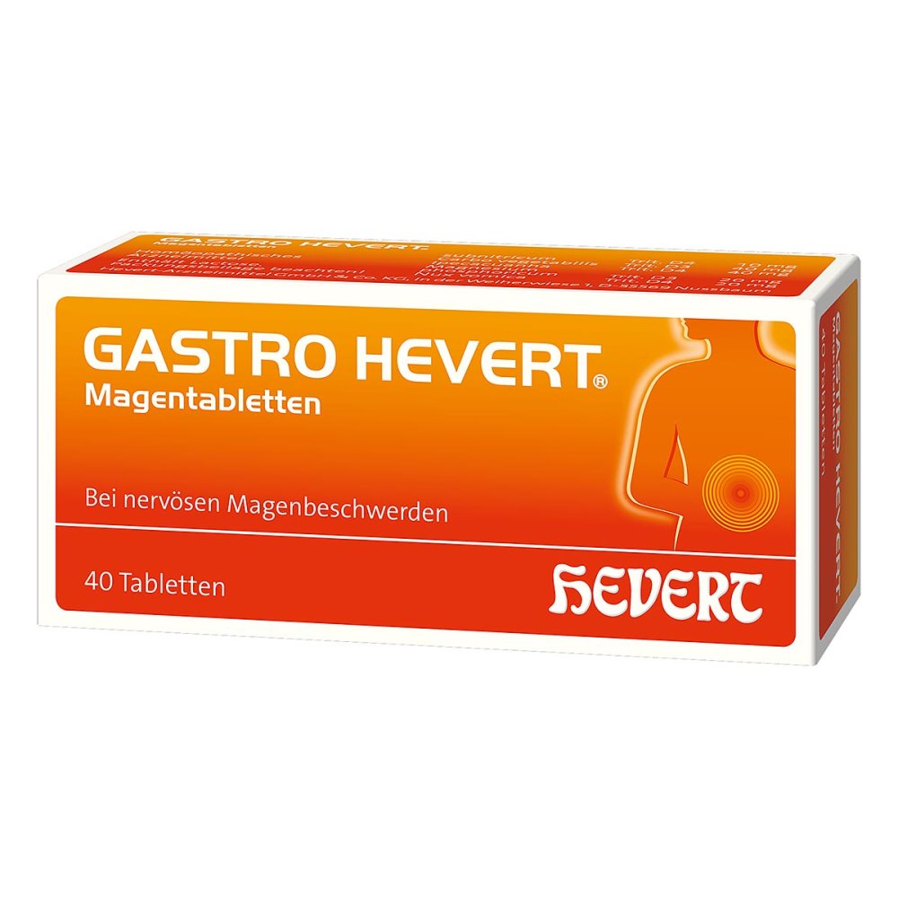Hevert-Arzneimittel GmbH & Co. KG Gastro Hevert Magentabl. 04947328
