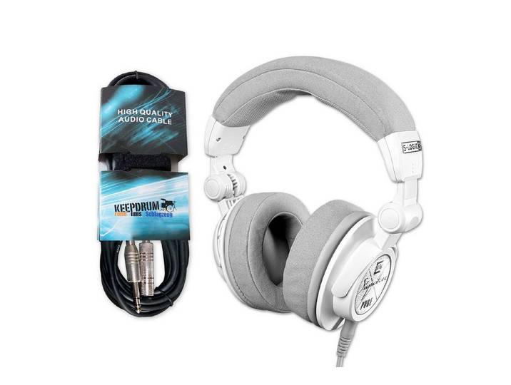 Ultrasone Ultrasone Kopfhörer Signature Pure Weiss mit Kabel Kopfhörer (HiFi-Studio, S-Logic-Technologie, Studio-Headphones, kabelgebunden)