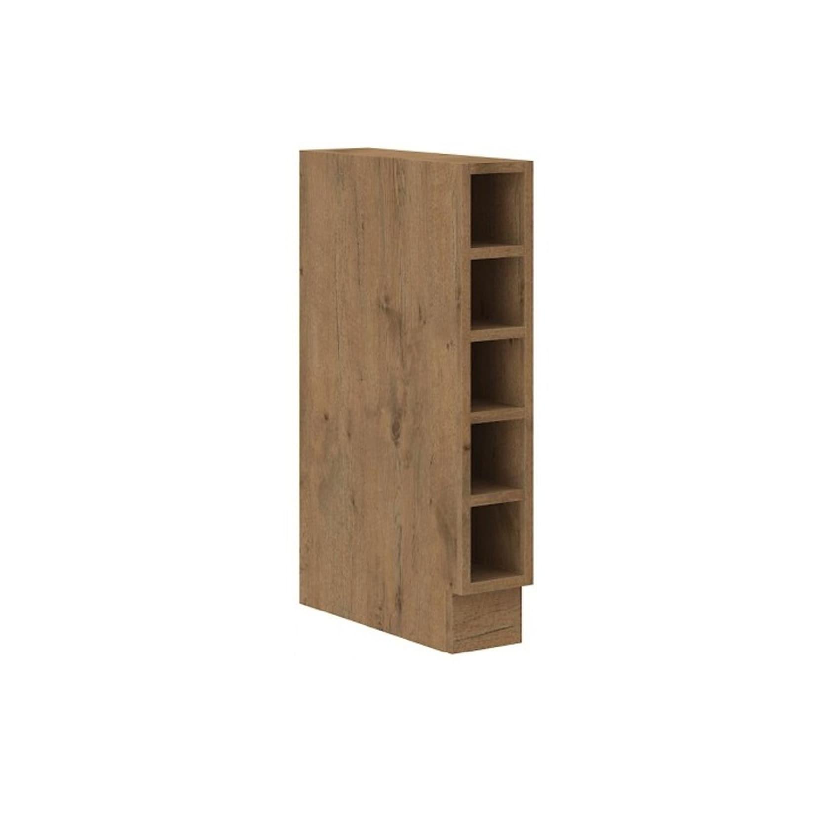 Vigo Unterschrank Regal 15 cm Eiche Lancelot Küchenzeile Küchenblock Küche
