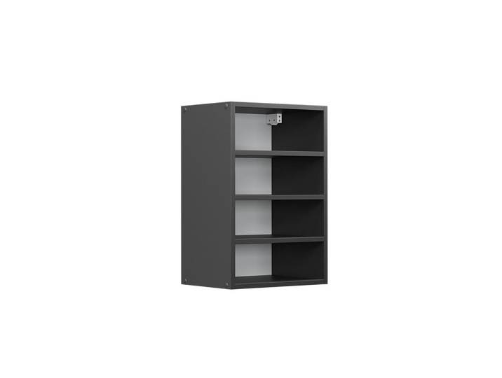 Vicco Hängeschrank R-Line Anthrazit 40 cm, Anthrazit, Anthrazit, Holzwerkstoff, 3 Fächer, Rechteckig, 40x60x29 cm, Küchen, Küchenmöbel, Küchenschränke, Küchenoberschränke