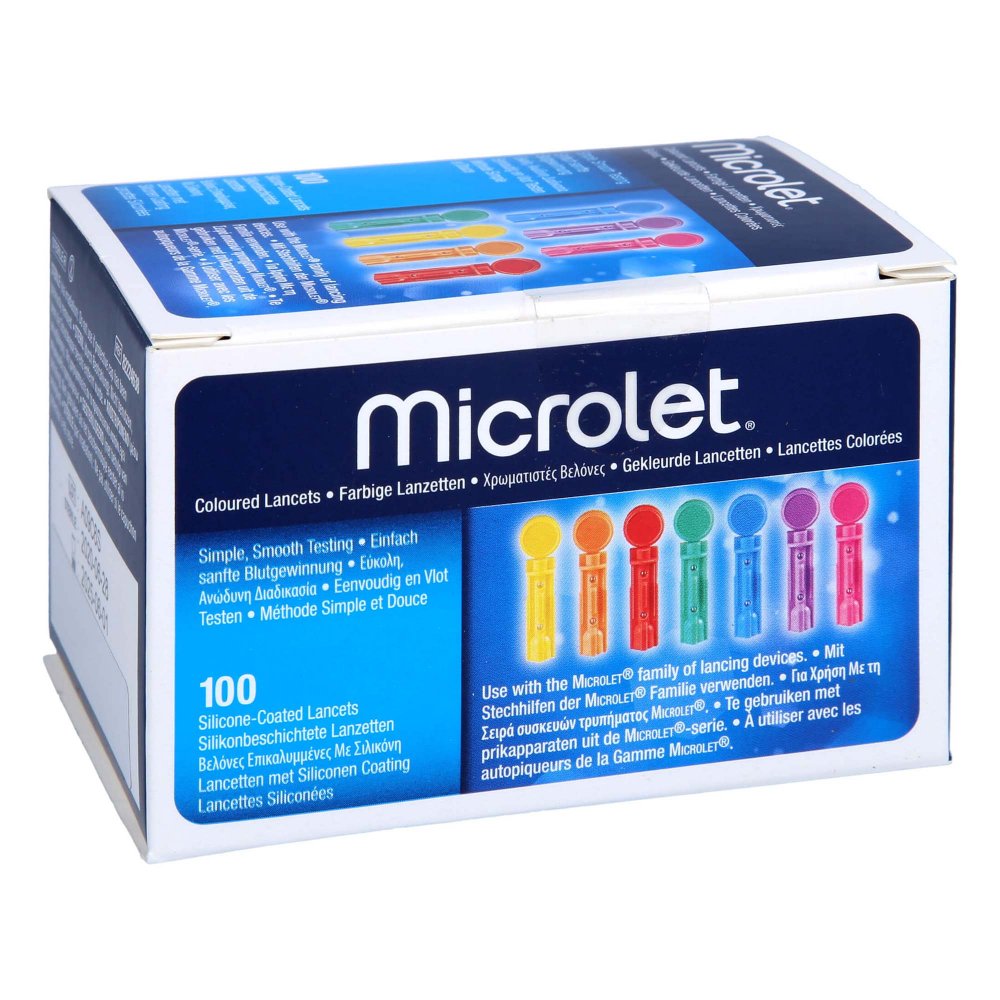 Medi-Spezial GmbH Microlet Lanzetten farbig 16130408