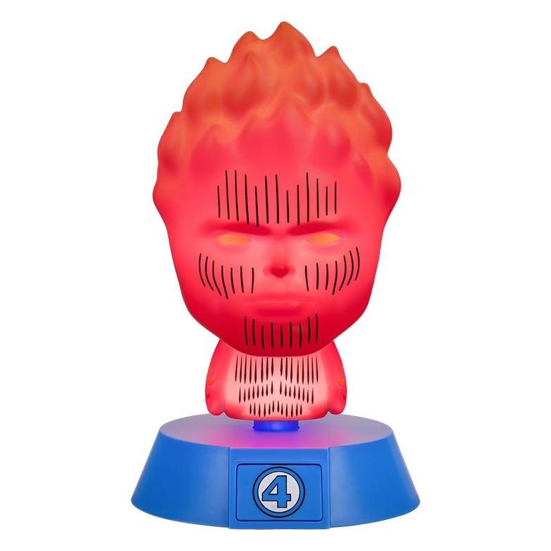 Paladone Products Fantastic Four Icons Leuchte Human Torch 11 cm (GLAI0015)