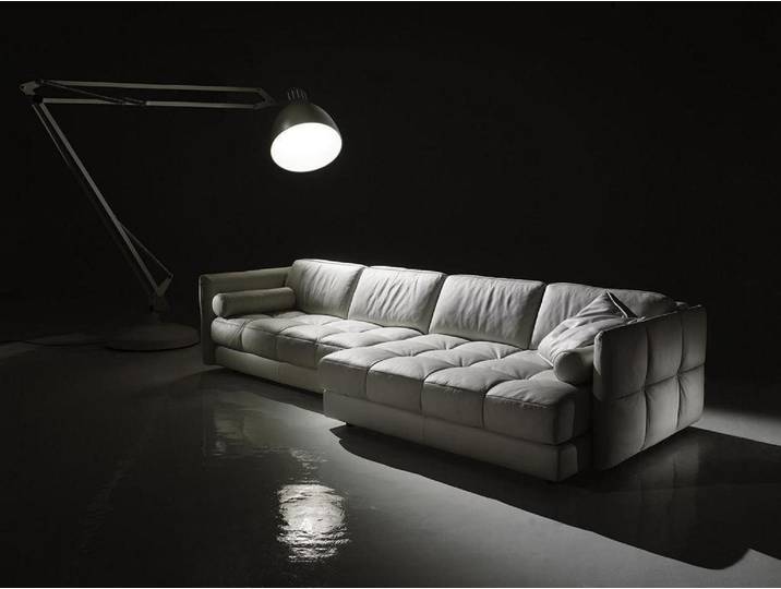 Xlmoebel Ecksofa Designer Ecksofa aus Leder in eleganter L-Form, Ecksofa, Hergestellt in Europa
