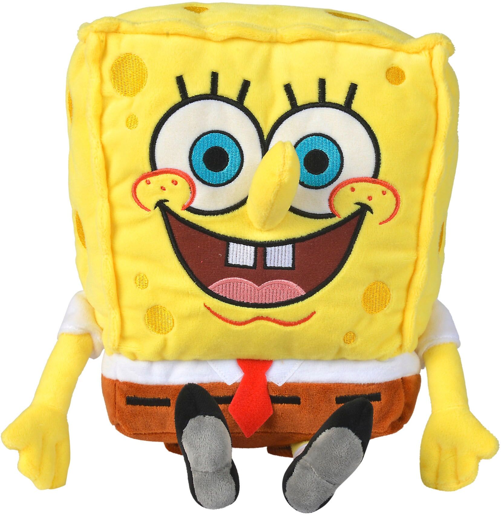 Kuscheltier SIMBA "Spongebob Plüsch SpongeBob, 35 cm", gelb, Plüschfiguren, KinderH:35cm, Plüsch, Kuscheltier, H:35cm