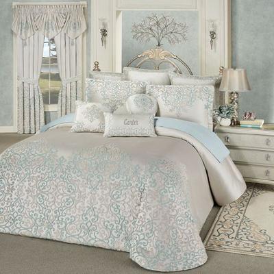 Touch of Class Avalon Grande Bedspread Oyster, Queen, Oyster
