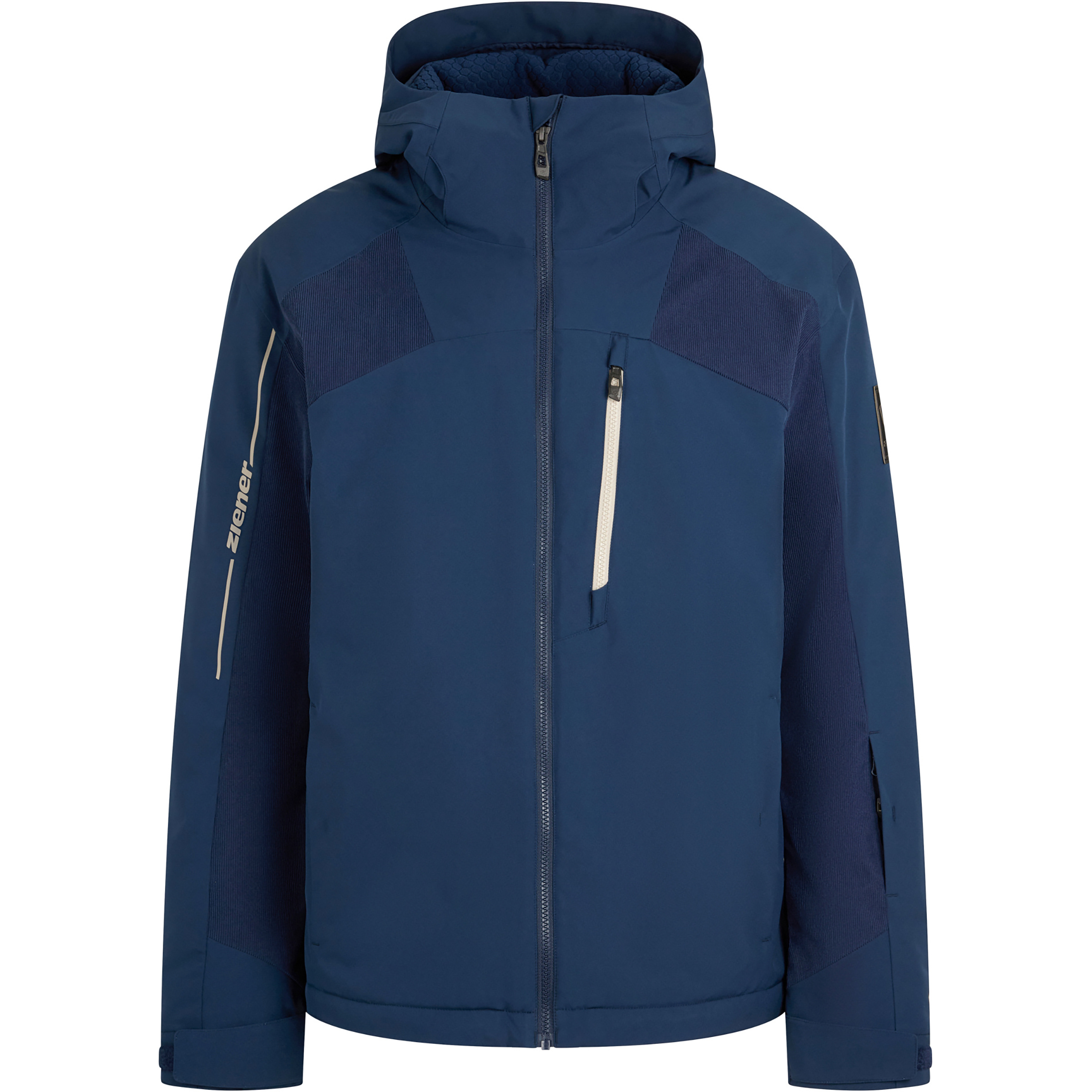 Ziener Tapti-Z Herren Kunstfaserjacke blau Größe L Skifahren Elastisch