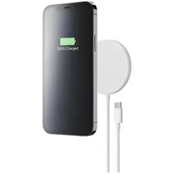 Cellularline Charger (7.50 W), Wireless Charger, Weiss